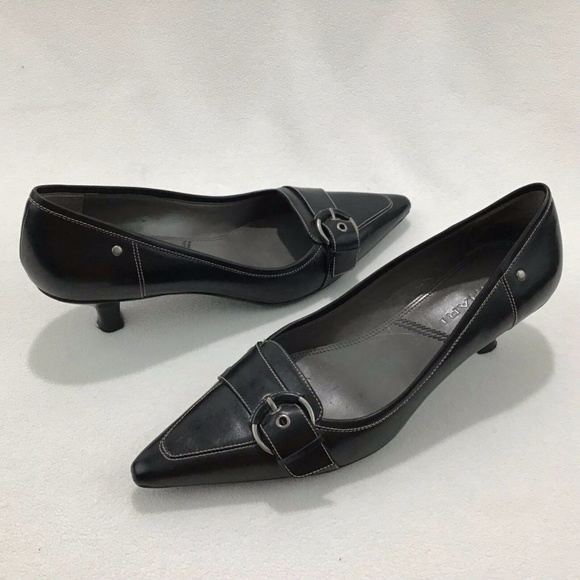 Tahari Shoes - Tahari 100% Leather Pointed Toe Exposed Stitch 7.5